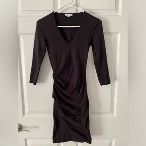 James Perse scoop neck mini dress